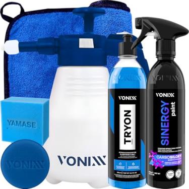Imagem de Kit Carro Intempeire Vonixx Tryon Sinergy Paint 500ml Espuma Yamase
