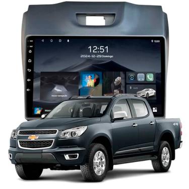 Imagem de Multimídia Adak 9P S10 2012 A 2016 Sem Canbus S My Link 2+64GB Quadcore Carplay Android Auto Gps