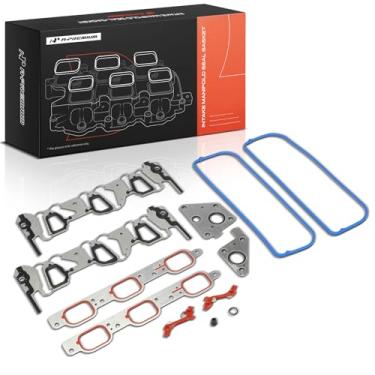 Imagem de A-Premium Conjunto de juntas do coletor de admissão do motor inferior e superior compatível com Chevrolet Malibu, Impala, Monte Carlo, Uplander e Buick Lucerne, Terraza e Saturn Aura, Relay, Vue e