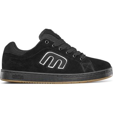Imagem de Etnies Callicut Tênis de skate masculino, Preto/branco/preto, 42