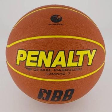 Imagem de Bola de Basquete Penalty Crossover Amarela-Unissex