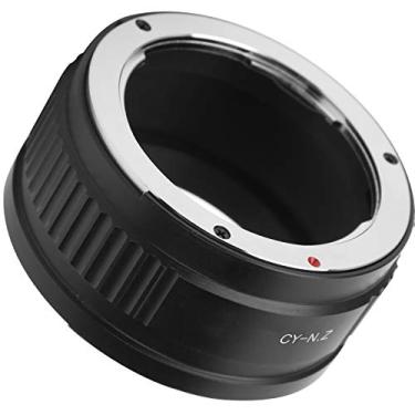 Imagem de KIMISS Conversor de Anel Adaptador de Lente para Lente CY para Câmera Z, Material de Liga Cor Preta Anel Adaptador Totalmente Manual para Câmeras Z50/Z6/Z7