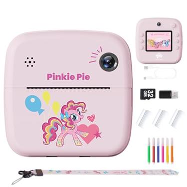 Imagem de My Little Pony Série Rainbow para crianças, câmera Polaroid para crianças, presentes de aniversário de Natal, meninas, meninos de 3 a 12 anos, Pinkie Pie