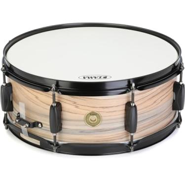 Imagem de Tama Tarola Woodworks – 14 x 35,5 cm – Envoltório de zebrawood natural