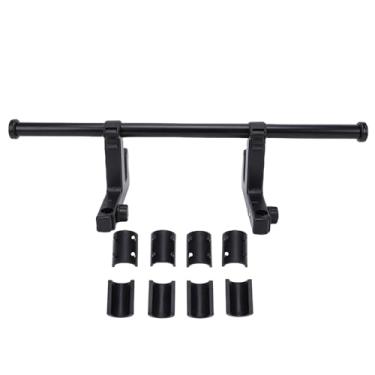 Imagem de RiToEasysports Gancho de Carro, Gancho para Encosto de Cabeça de Assento de Carro, 2 Pacotes, Organizador Com Duplos, Metal Abs Resistente para Bolsa, Guarda-chuva, Vara de Pesca