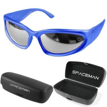 Imagem de oculos sol masculino trap rap y2k ref bale hype oval case clubmaster v