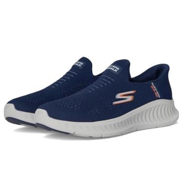Imagem de Skechers Tênis masculino Hands Free Slip-ins Go Walk Now-Sauntered, Azul marino, 41