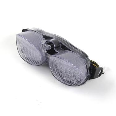 Imagem de Lanterna traseira de LED Arashi para Yamaha YZF R6 YZF-R6 2001-2002, peças de acessórios de reposição de motocicleta, luz traseira de freio, lente transparente integrada