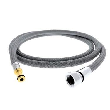 Imagem de Kit de mangueira de substituição para torneira de cozinha Moen, mangueira de conexão rápida de 172 cm, compatível com torneira de pia de cozinha Moen, peça de substituição 150259/187108