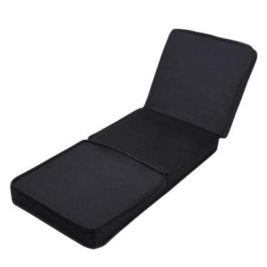 Imagem de Colchão Dobrável 3 em 1 Solteiro Sofá Cama Puff. - Bellofit