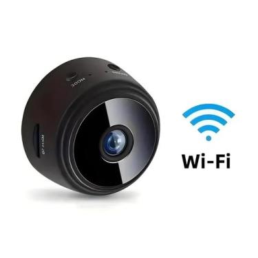 Imagem de Câmera Mini A9 Sem Fio WiFi Para Vigilância De Vídeo Em Casa, Monitora