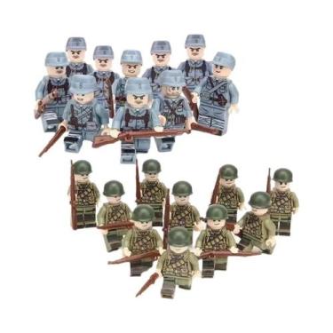 Imagem de Brinquedos De Blocos De Montar Mini Bonecos Humanoides Para Crianças, 