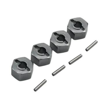 Imagem de Adaptador Hexagonal De 12mm 4 Peças Roda De Metal Para MJX H16 16207 1