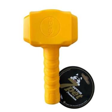 Imagem de Brinquedo Pet Vinil 100% Atóxico Interativo Martelo do Thor - Seven To