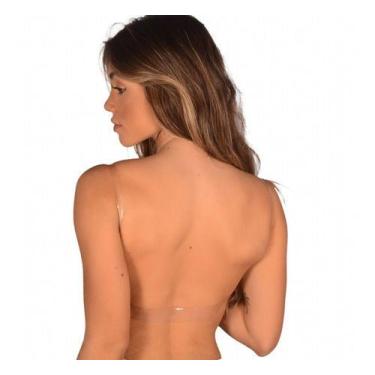 Imagem de Sutiã Alças De Silicone Costa Nua Soutien Com Bojo Lingerie - Mi Amore