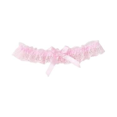 Imagem de Cinta De Renda Branca Para Noivas Nova Moda Laço Lingerie De Casamento