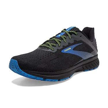 Imagem de Brooks Tênis de corrida masculino Anthem 5 Neutral, Preto/Ébano/Azul, 41