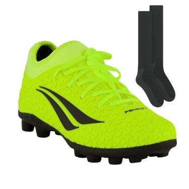 Imagem de Kit Chuteira Campo Penalty S11 Locker XXI Kids +-Unissex