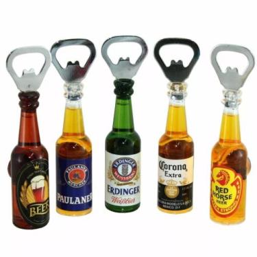 Imagem de 10x Abridor De Cerveja / Whisky Ima Geladeira Formato Sortido - fULLHO