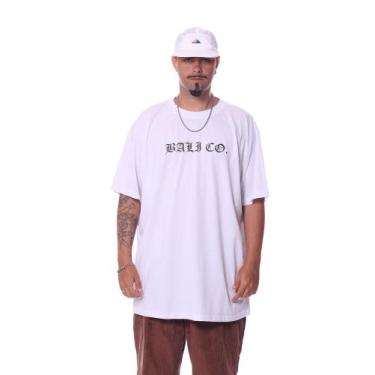 Imagem de Camiseta Plus Size Bali Hai Bali Co. Old, Branco, G4