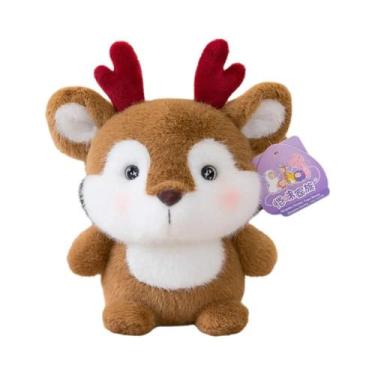 Imagem de Brinquedo De Pelúcia Fofo De 16cm: Elefante, Coelho, Urso E Panda Para