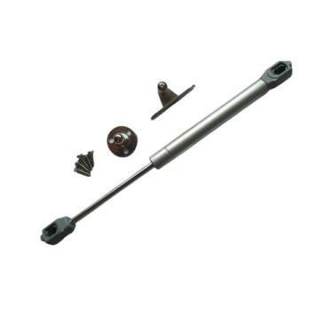 Imagem de Pistão A Gás p/ Móveis Cinza 2 unds - GÊNESIS FERRAGENS, 80N