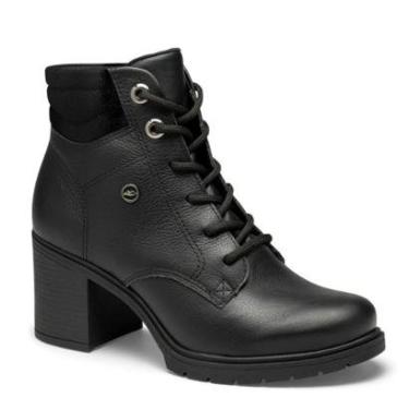 Imagem de Bota Coturno Dakota Feminina Preta Cano Curto Sola Tratorada D0461 Tamanho:36;Cor:;Gênero:Feminino-Feminino