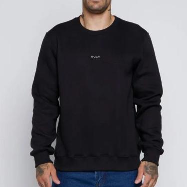 Imagem de Moletom Rvca Care Campus Blend Preto-Unissex