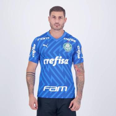 Imagem de Camisa Puma Palmeiras Goleiro I 2024 Patch Libertadores, P