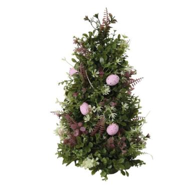 Imagem de Mini Arvore  De Pascoa De Mesa  Folhagens Fondant 40cm