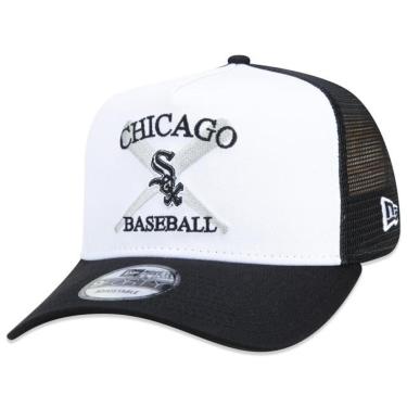 Imagem de Boné New Era 9FORTY AF Trucker MLB Chicago White Sox Branco-Masculino