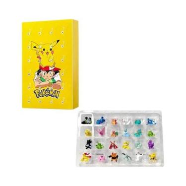 Imagem de Calendário Do Advento Pokémon Infantil 2024 Caixa De Presente Com Mini