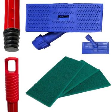 Imagem de Kit SUPORTE LT Limpa Tudo + CABO METALICO 1,20 Metros / 120 cm Condor 
