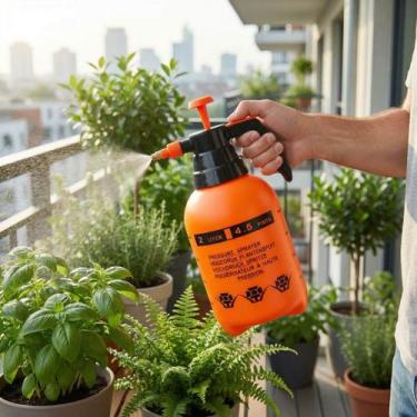 Imagem de Pulverizador Manual 2L Alta Pressão Jardinagem Borrifador Multiuso Lim