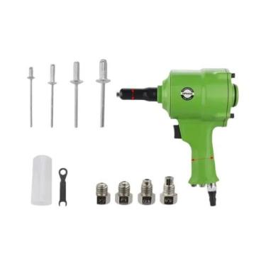 Imagem de Rebitador Pneumático HIFESON 2.4mm 3.2mm 4.0mm 4.8mm, Ferramenta Autom