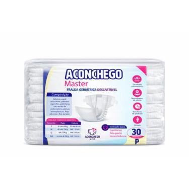 Imagem de Fralda Geriátrica Master Aconchego P - 30 Unidades