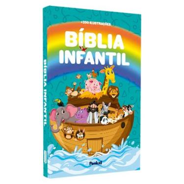 Imagem de Bíblia Infantil Ilustrada Arco-Íris para criança aprender a Palavra de