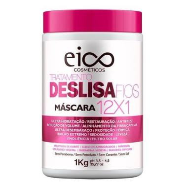 Imagem de Mascara Capilar Eico Deslisa Fios 1Kg