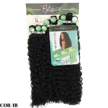 Imagem de Cabelo Cacheado Bio Vegetal Deborah Belíssima Aplique Natural com Volu