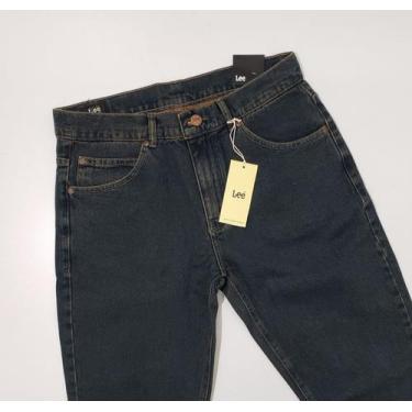 Imagem de Calça jeans lee linha 14 onça 14 oz 100% algodão, Green, 40