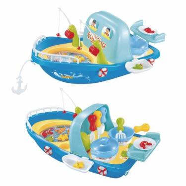 Imagem de Brinquedo Infantil Kit Navio Pesqueiro Fenix - Fênix