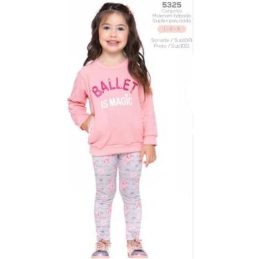 Imagem de Conjunto de Frio Moletinho Real Malhas Calça + Jaqueta Casual Confort 