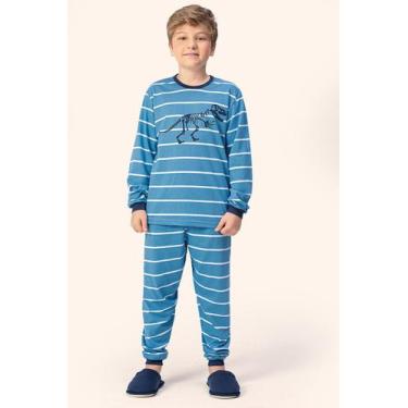 Imagem de Pijama Manga Longa Companheirismo Masculino Infantil - Lua Encantada, 
