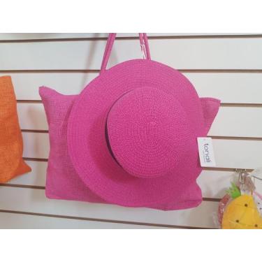 Imagem de Kit de bolsa e chapeu - Pink acessórios 