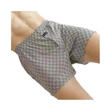 Imagem de Calças de Pijama Masculinas Plus Size - Algodão, Cintura Alta e Confor