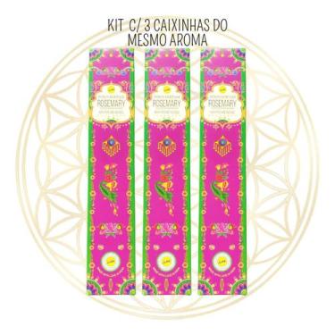Imagem de KIT Com 3 Incensos de Massala SreeVani Indian Heritage Varetas, 3 X Al