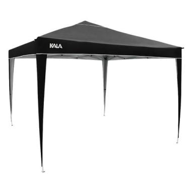 Imagem de Gazebo dobravel pes alum 3x3m pr - kala