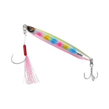 Imagem de Isca Artificial De Metal Pesado Para Pesca De Robalo, 40g 60g 80g, Par