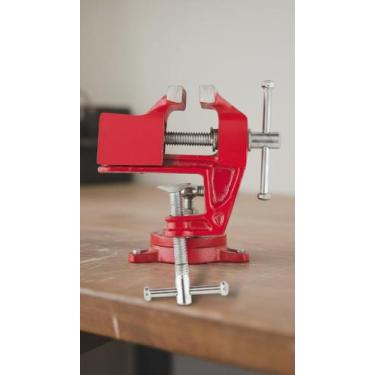 Imagem de Mini Torno de Bancada 40mm Base Fixa - Congratulations Store
