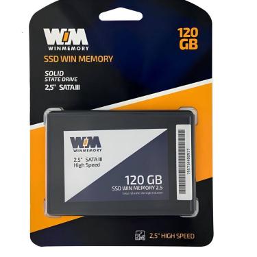 Imagem de SSD 120GB Winmemory Sata 3 2.5 Leitura: 520mb/s Gravação: 540mb/s
